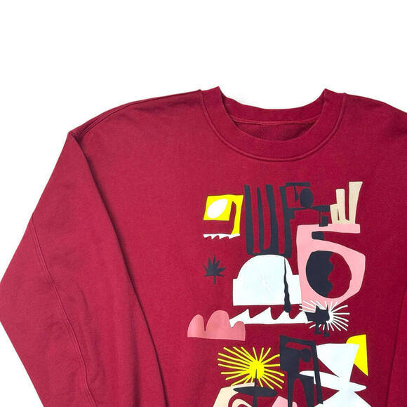 Lululemon Team Canada Perfectly Calgary Oversized Sweatshirt Justin Broadcast XL - Picture 3 of 10